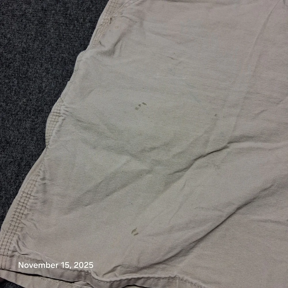 VTG Carhartt B144 Tan Carpenter Shorts Original Fit Size‎ 40 Y2K Khaki
